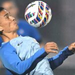 Sunil Chhetri se inscreve com o acampamento nacional para a Índia vs Cingapura na AFC Asian Canectador da terceira rodada de eliminatórias