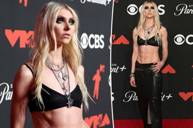 Taylor Momsen revela segredo para seu incrível abdômen no VMAS 2025 Tapete Vermelho

