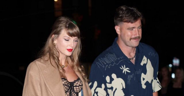 Taylor Swift A Travis Kelce's Relationship Seline, desde jogos de chefes até as noites românticas de data 419