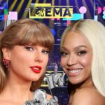 Taylor Swift Beyonce VMA Awards Getty Comp