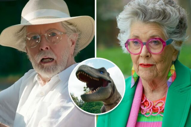 'The Great British Baking Show' 2025 abre com o Sketch de Bonkers 'Jurassic Park' estrelado por uma Prue Leith irreconhecível

