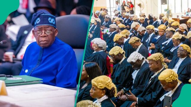 Tinubu aprova a criação do novo Tribunal de Apelação, a razão surge


