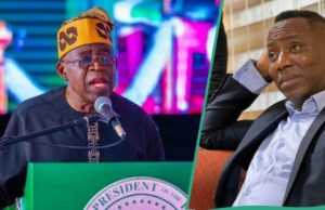 Tinubu vs Sowore: Chefe APC superior para o candidato ex-AAP, “retire o vergonhoso” Tinubu vs Sowore: Chefe APC superior para o candidato ex-AAP, "retire o vergonhoso"