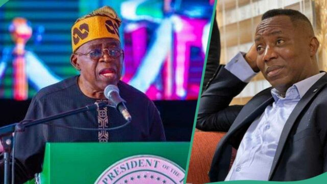 Tinubu vs Sowore: Chefe APC superior para o candidato ex-AAP, "retire o vergonhoso"

