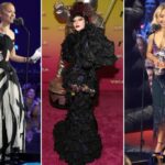 Lady Gaga posa com o prêmio