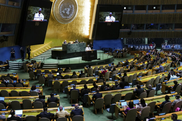 Todos os países que elegeram versus remédio israelense-palestino de dois estados 

