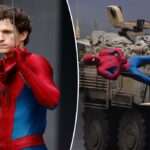 Tom Holland hospitalizado após sofrer lesões brutais em 'Spider-Man: Brand New Day' Conjunto