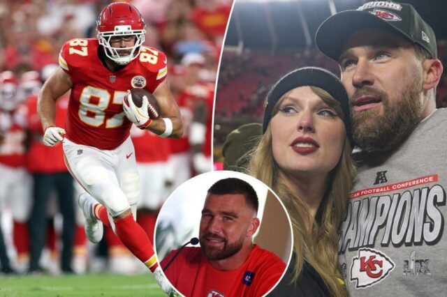 Travis Kelce 'Sentindo Young' enquanto os rumores de aposentadoria da NFL giram após o engajamento de Taylor Swift

