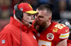Travis Kelce envia uma mensagem clara aos chefes HC Andy Reid após conflito Kansas City Chiefs TE Travis Kelce and head coach Andy Reid