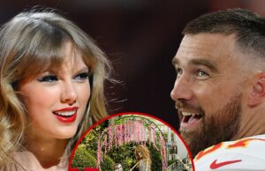 Travis Kelce sugere a Taylor Swift em um presente de Halloween alegre Taylor Swift Travis Kelce Skeleton Proposit Main Getty Image Direct Composite