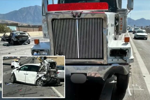 Trucker preso depois que as meia-irmãs jovens encontradas presas em reboque refrigerado definido para 30 graus indutores de hipotermia

