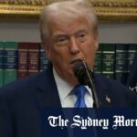 Trump afirma a ligação não comprovada entre Tylenol e autismo