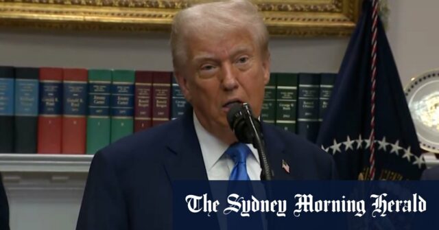 Trump afirma a ligação não comprovada entre Tylenol e autismo

