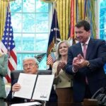Trump assina o memorando que estabelece a força -tarefa para reprimir o crime de Memphis