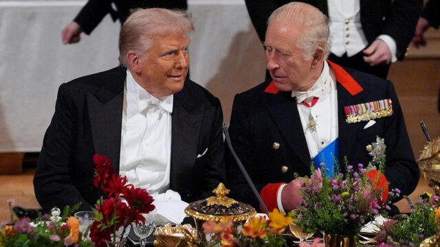 Trump chama Churchill e 'relacionamento especial' como perguntas sobre a liberdade de expressão do Reino Unido cresce

