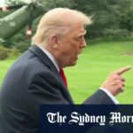 Trump confronta com o ABC Reporter: 'Você está prejudicando a Austrália':