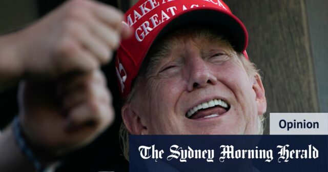 O humor atua como um agente mascarador do autoritarismo de Trump.