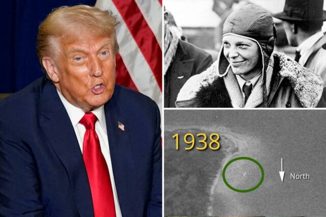 Trump ordena desclassificação e liberação de arquivos Amelia Earhart

