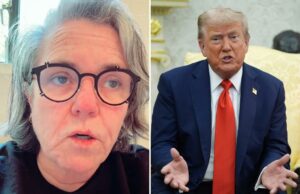 Trump ‘pensando sério’ para revogando a cidadania dos EUA de Rosie O’Donnell Trump 'pensando sério' para revogando a cidadania dos EUA de Rosie O'Donnell