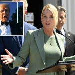 Trump pressiona Bondi para processar seus inimigos, incluindo Letitia James, Adam Schiff, no post social da verdade: 'Eles são todos culpados como o inferno'