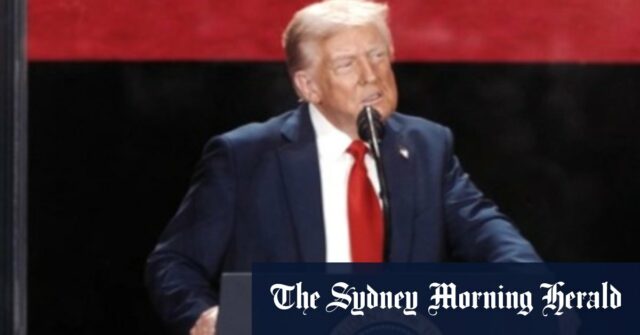 Trump promete o anúncio de "autismo"

