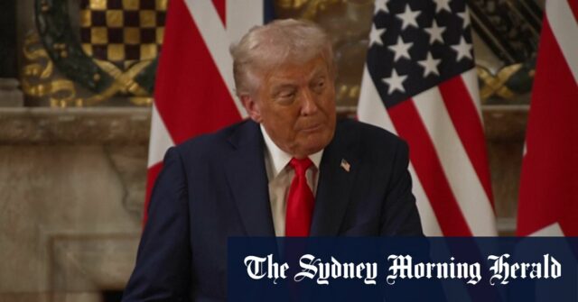 Trump revela o plano da base aérea para combater a China

