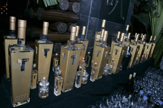 'Trump vodka' está pegando 

