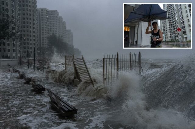Typhoon Ragasa Bates Hong Kong e Sul da China - pelo menos 14 mortos em Taiwan, Filipinas

