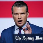 Hegseth, retratou o treinamento com as tropas americanas na Polônia em fevereiro, deseja se promover como líder prático.