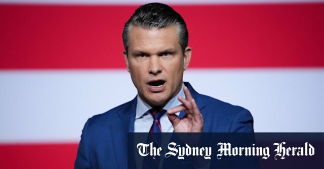 Hegseth, retratou o treinamento com as tropas americanas na Polônia em fevereiro, deseja se promover como líder prático.