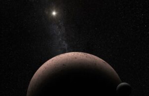 Uma terra anã muito passada Plutão pode ter um ambiente de papel fino O telescópio espacial Hubble da NASA detecta Moon Orbiting Dwarf Planet Makemake