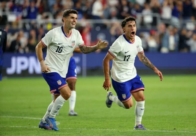 Usmnt terminando sete vitórias sem vitória contra equipes de elite vem com torção

