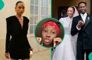 VÍDEO: Lady clama enquanto pergunta Temi por soltar o nome de Ittedola após o casamento VÍDEO: Lady clama enquanto pergunta Temi por soltar o nome de Ittedola após o casamento