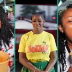VÍDEO: Ouça o que essa senhora tem a dizer depois de comer Jollof cozido por Hilda Baci
