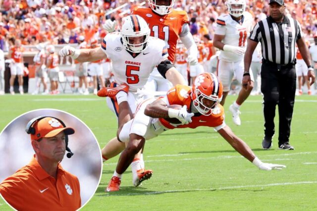Vamos parar de fingir que Clemson ainda é um programa de potência

