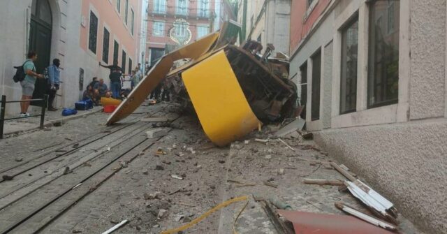 Várias pessoas mortas no acidente de funicular central de Lisboa

