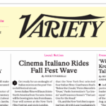 Veneza Digital Digital de Range, Dia 4: cinema Italiano Rides Loss Feast Wave