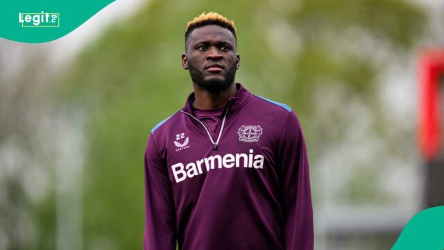 Victor Boniface reage como Tolu Arokodare, 2ª meta da seleção nacional na 5ª aparição

