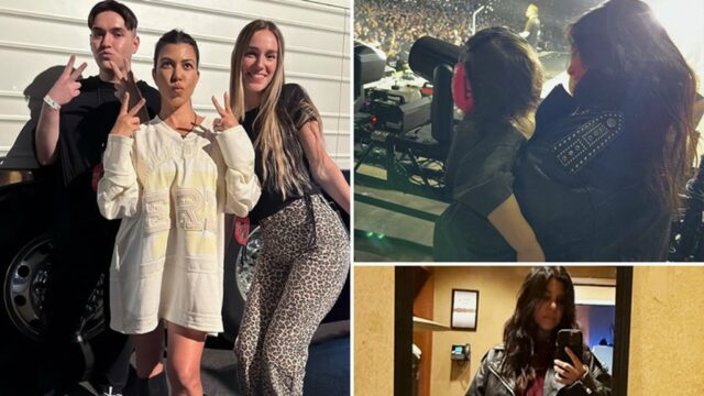 Vida da turnê com punk rock esposa Kourtney Kardashian