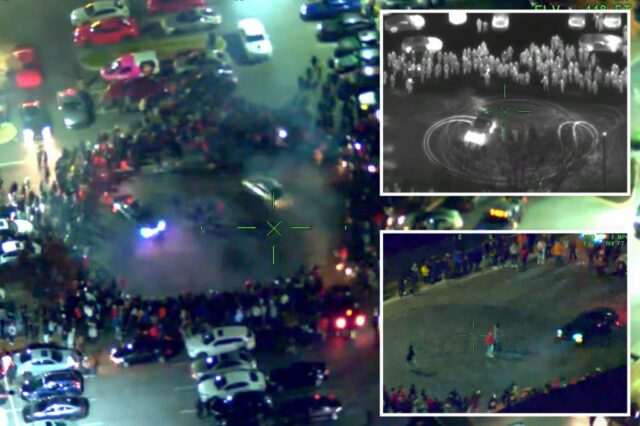 Vídeo selvagem mostra o caos em 'aquisições ilegais de carros' atormentando Maryland

