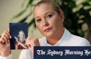 Virginia Giuffre Publishers para reescrever suas memórias após pressão da família Uma imagem de capa da garota de ninguém: um livro de memórias de sobreviver a abusos e lutar pela justiça, libertada por Knopf.