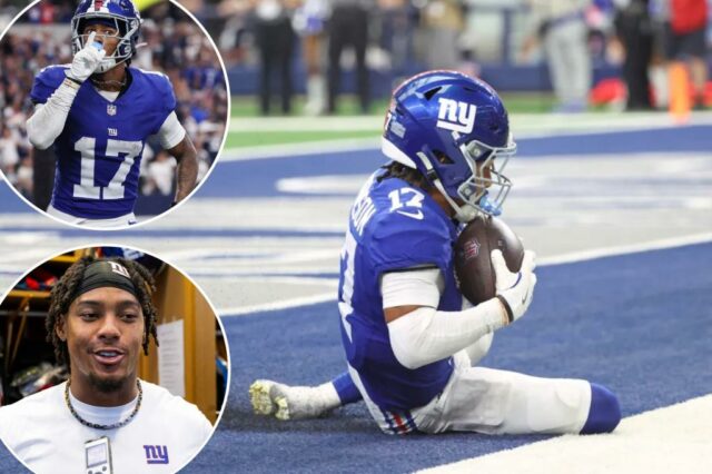 Wan'dale Robinson se abre para o post sobre a temporada de Giants que ele precisava desesperadamente

