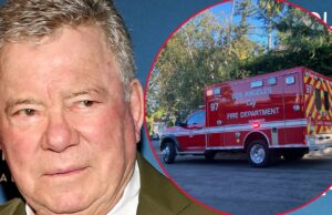 William Shatner sofre situação de emergência médica, apressada para o centro de saúde William Shatner Ambulance Tmz Getty