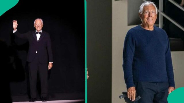 World chora como o rei da moda Giorgio Armani morre aos 91

