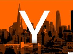 Y Combinator apresenta “escolha muito precoce” para estagiários que pretendem terminar inicialmente, desenvolva -se mais tarde Large white "Y" overlaid on an orange-tinted skyline of San Francisco