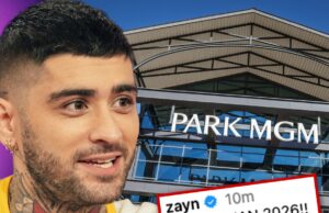 Zayn Malik anuncia a residência de Las Las Vega Zayn Malik Park MGM Tour Getty 2