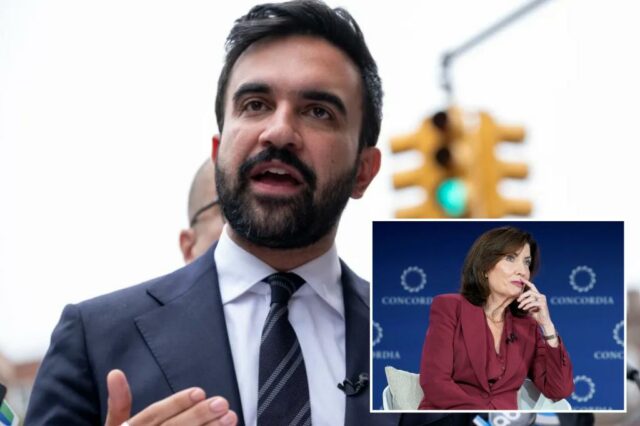 Zohran Mamdani Renuws chama para caminhar impostos - mesmo que seu novo aliado no governador Hochul tenha atingido o plano

