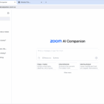 Zoom lança um aplicativo cruzado AI notetaker, personagens da IA ​​e ainda mais em sua atualização mais atual