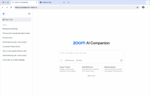 Zoom lança um aplicativo cruzado AI notetaker, personagens da IA e ainda mais em sua atualização mais atual Zoom lança um aplicativo cruzado AI notetaker, personagens da IA e ainda mais em sua atualização mais atual