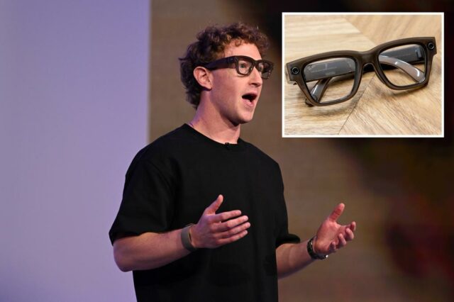Mark Zuckerberg falando no Meta Connect.
